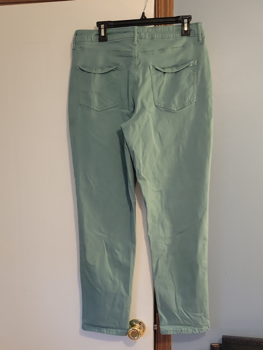Croft & Barrow Women's Mint Green jeans Size 14 - Picture 4 of 6